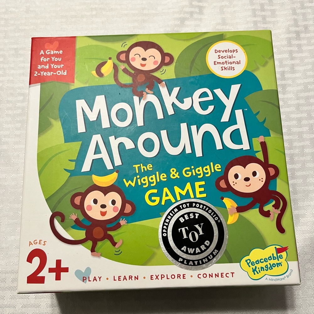 Monkey Around Wiggle & Giggle Game - Green